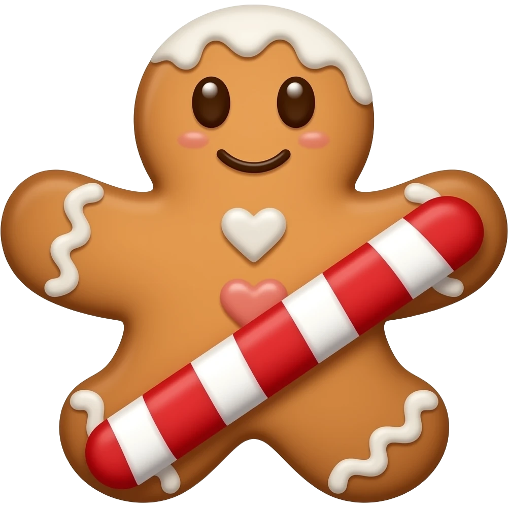 Gingerbread emoji