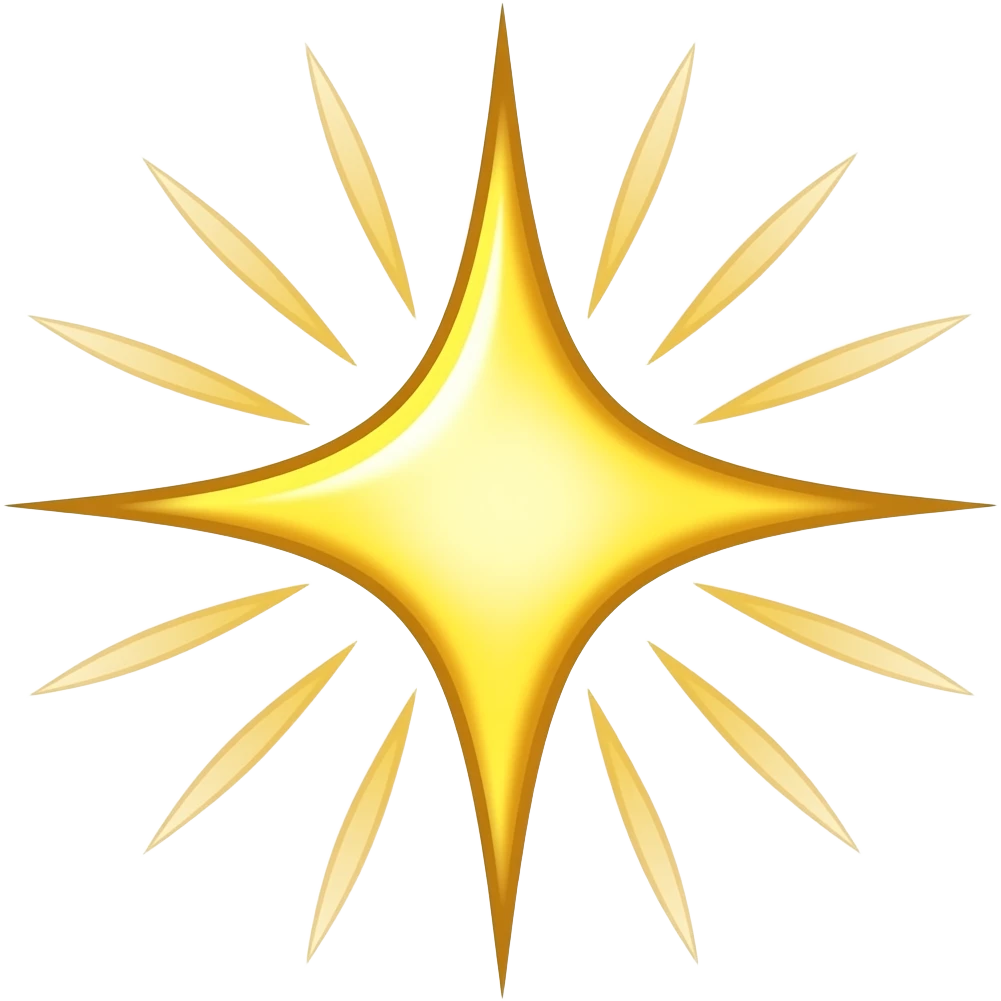 sparkle emoji