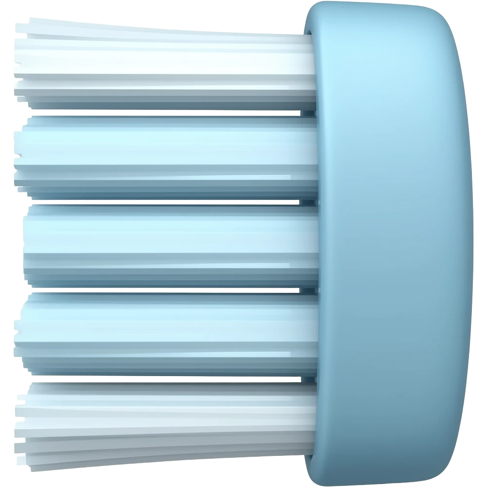 Toothbrush in side view emoji