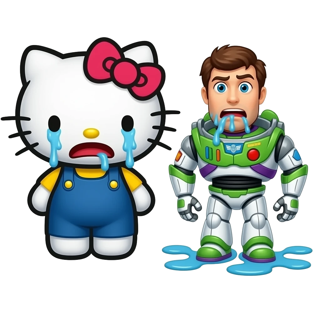 Vomiting and diarrhea outbreak: Hello Kitty and Buzz emoji