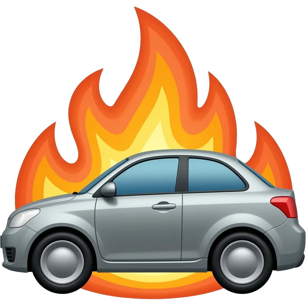 🚗🔥 emoji