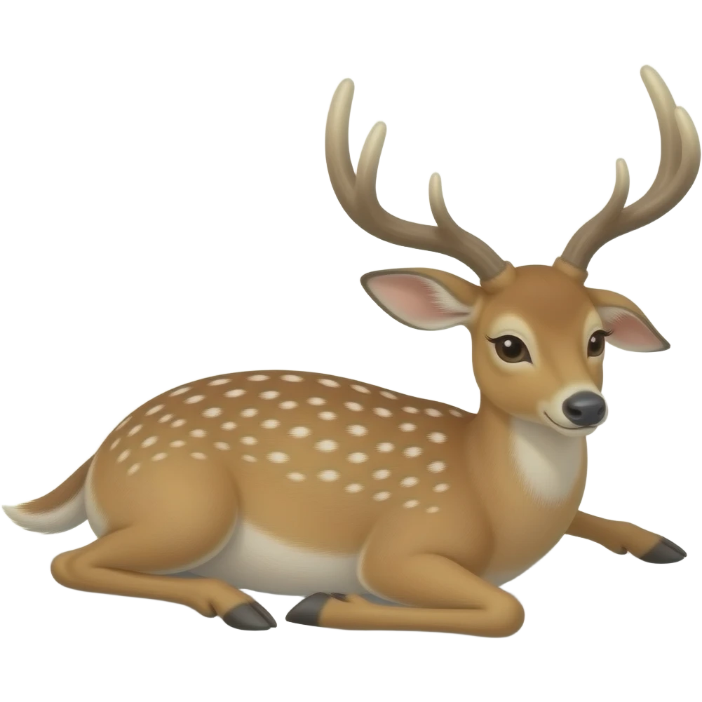 A female deer/doe is sprawling on her back unable to move,she got stuck by her own massive obese tummy,couldn’t even try defend her bellybutton from fingering tickling pokers,she is that Fat,She is too full for fun right now,that deer is going to pop. emoji