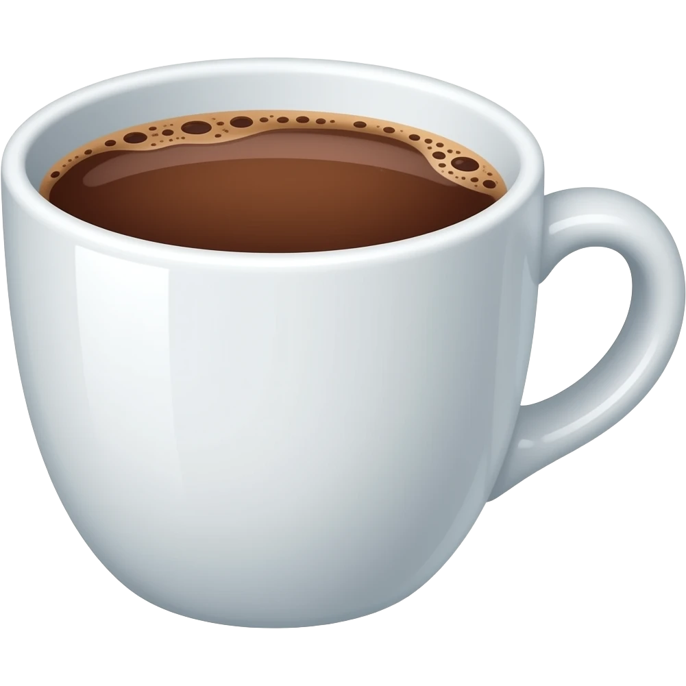 Hot chocolate emoji