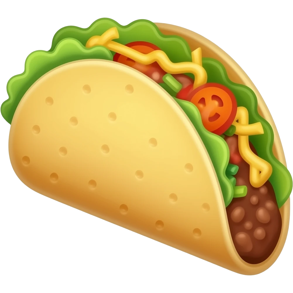 taco shell emoji