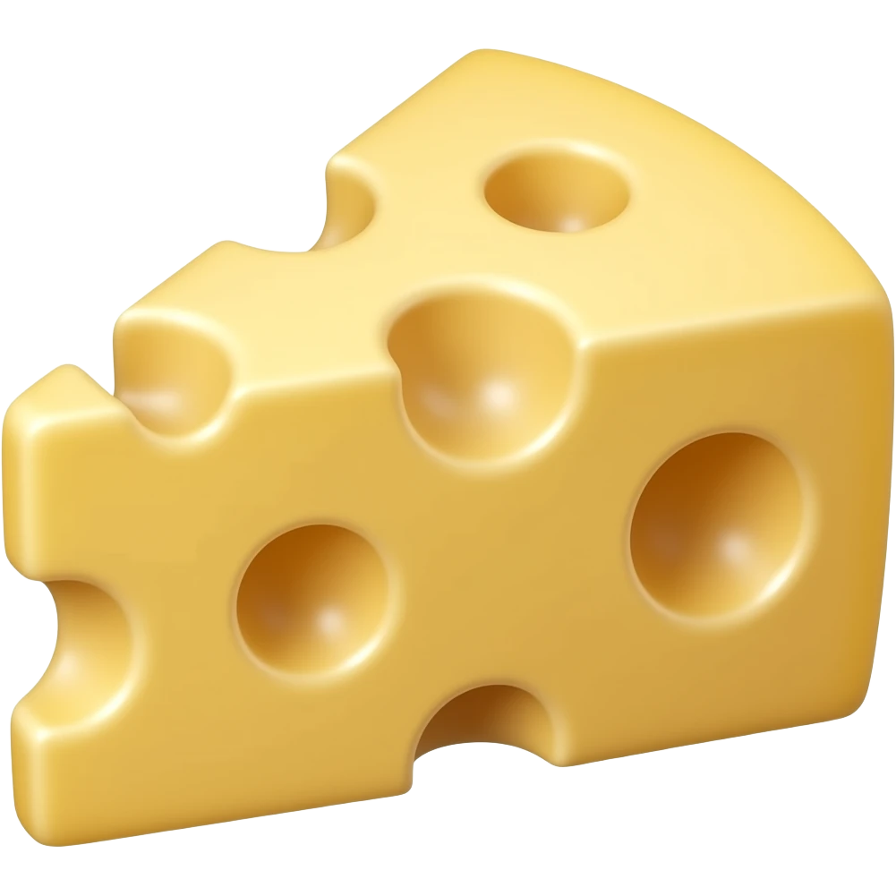 sliced ​​cheese emoji