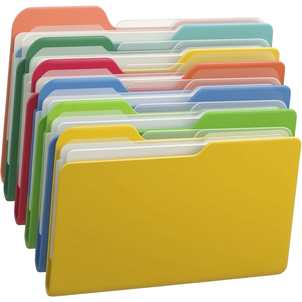 files sorting emoji