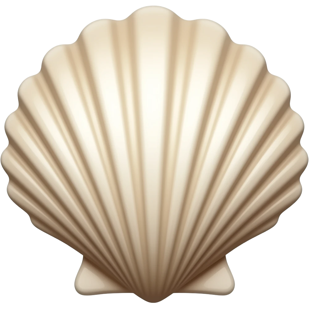 oval shell emoji