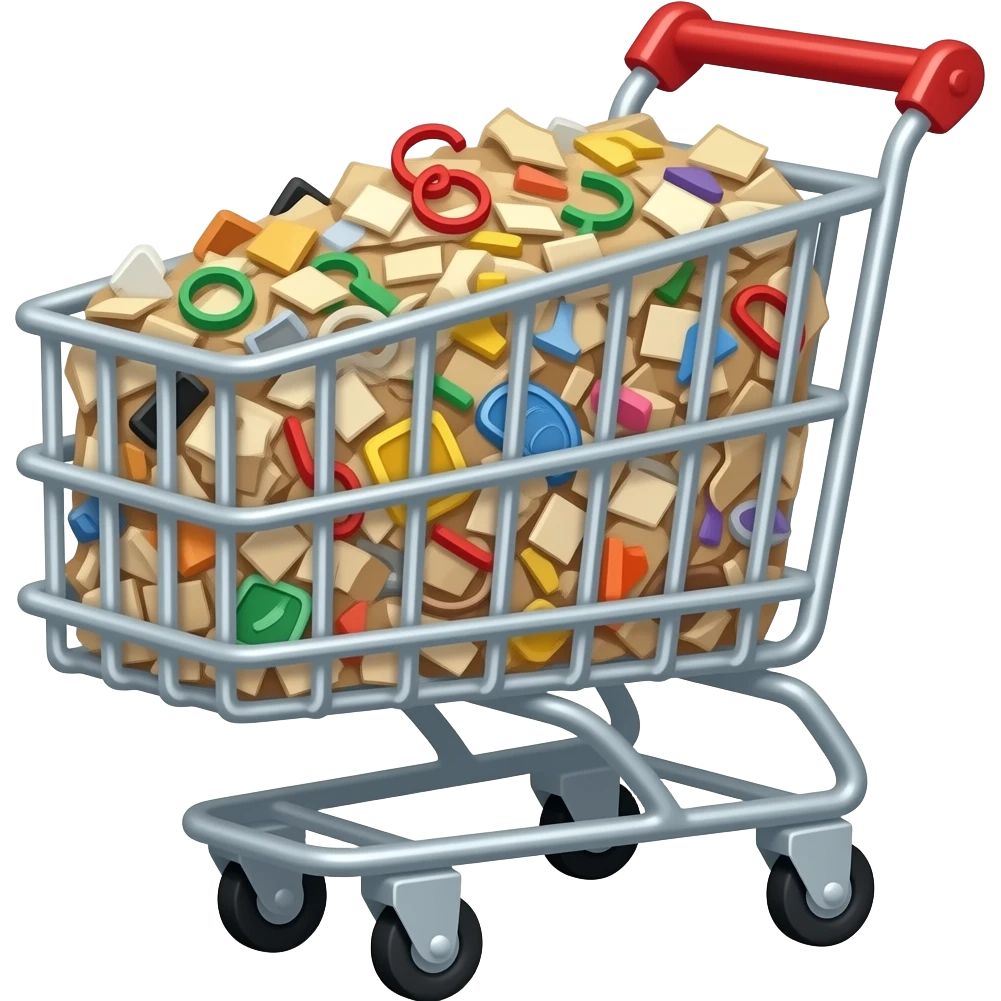 scrap cart emoji