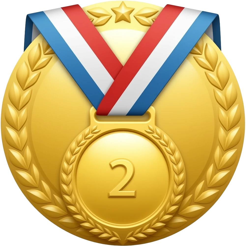 second place medal emoji