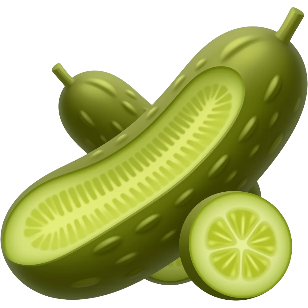 dill pickle emoji