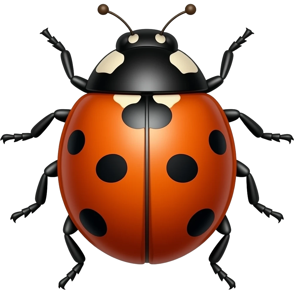 Lady bird emoji