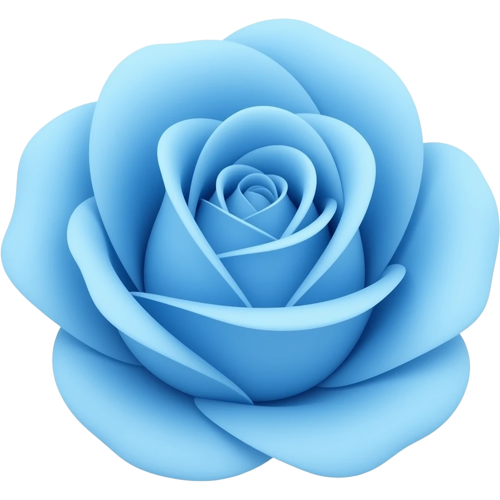 گل رز آبی آسمانی خیلی زیبا و درخشان emoji