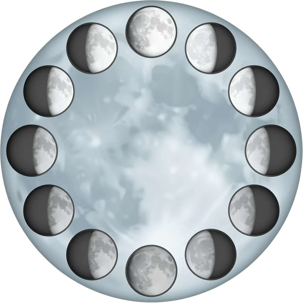 moon phase emoji