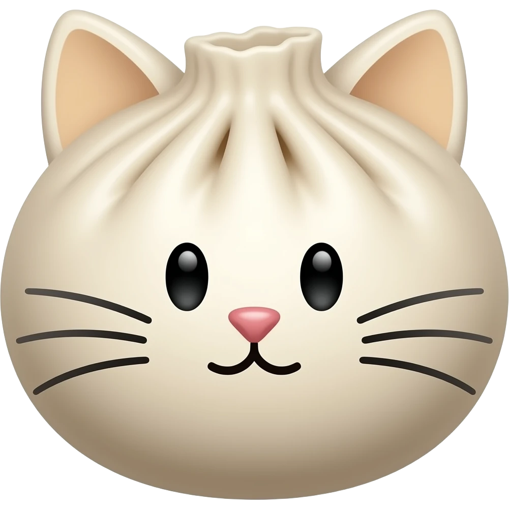 cat shape dimsum emoji