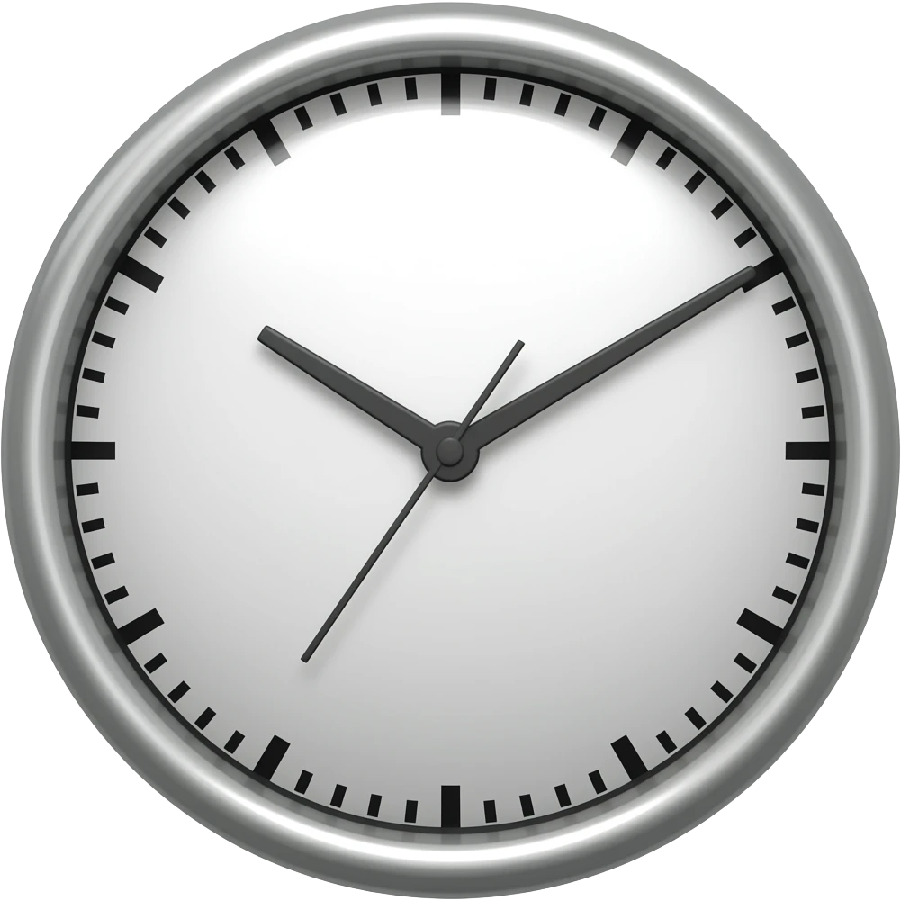 Clock it emoji