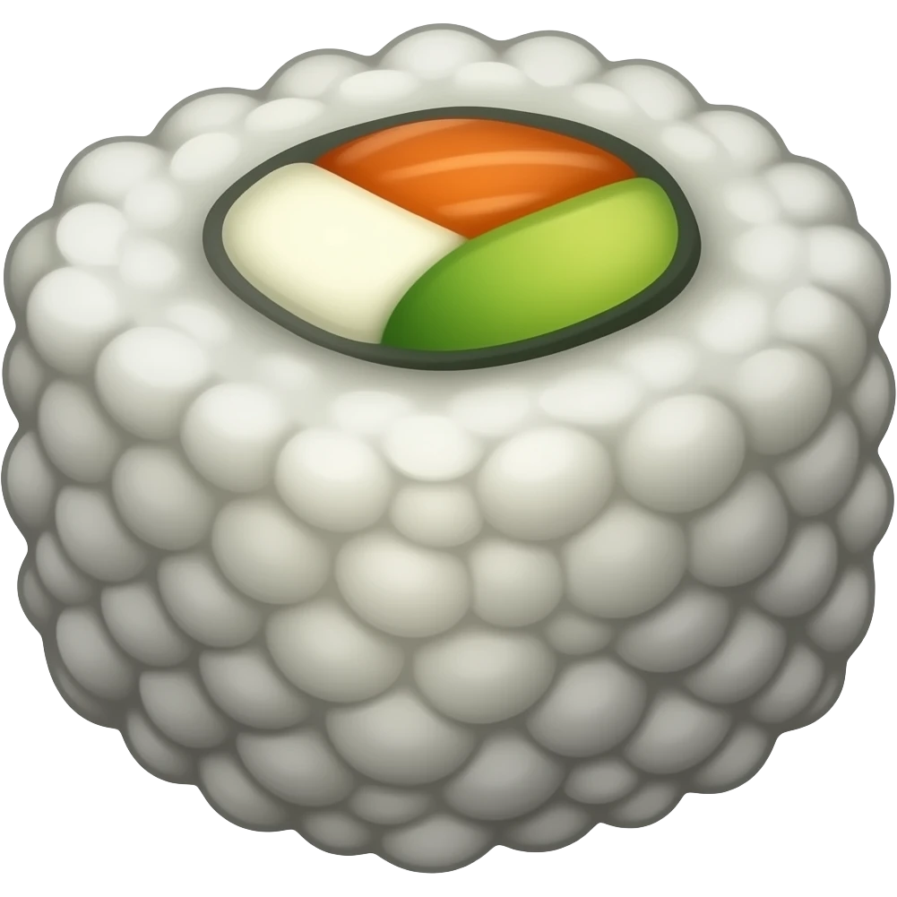 Sushi roll emoji