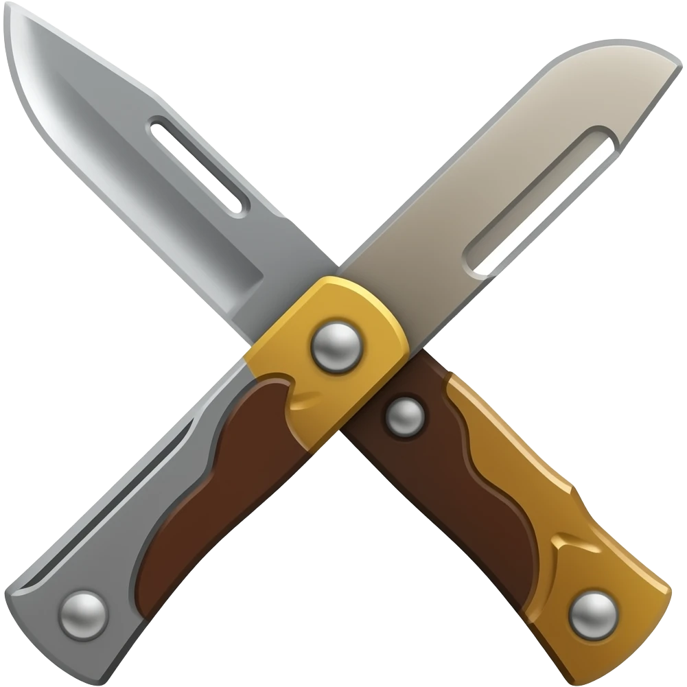folding knife emoji