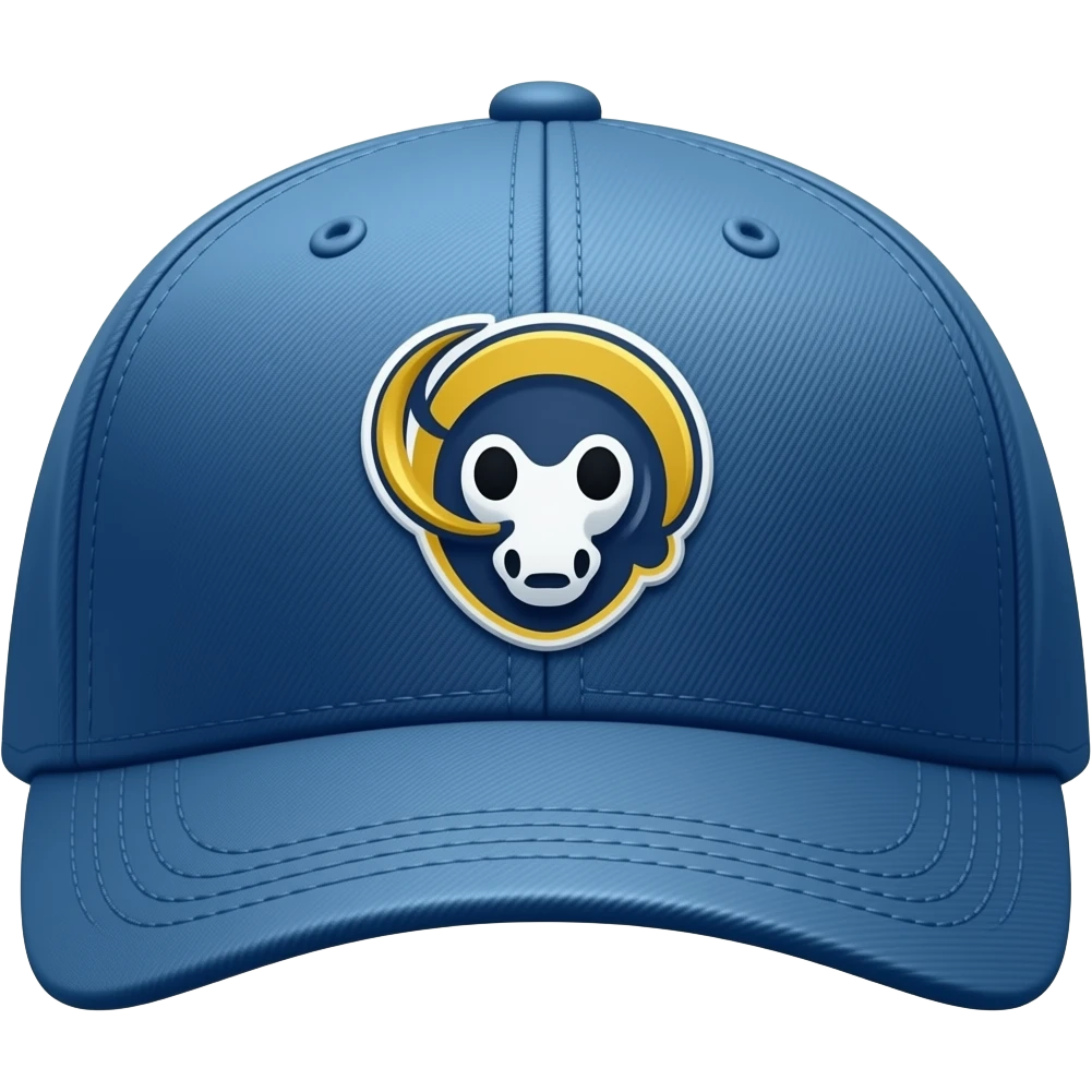 La rams cap hat emoji