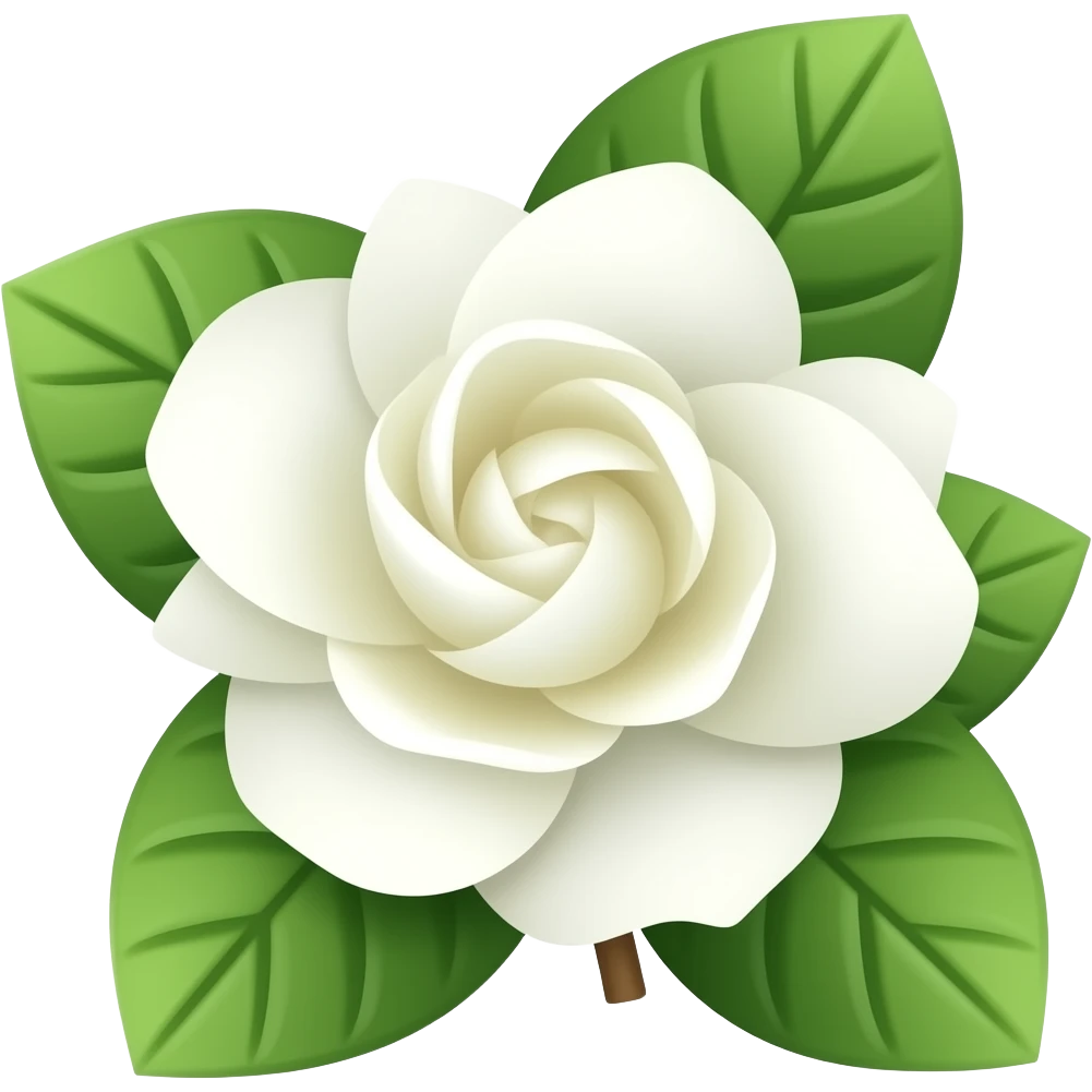 Gardenia emoji