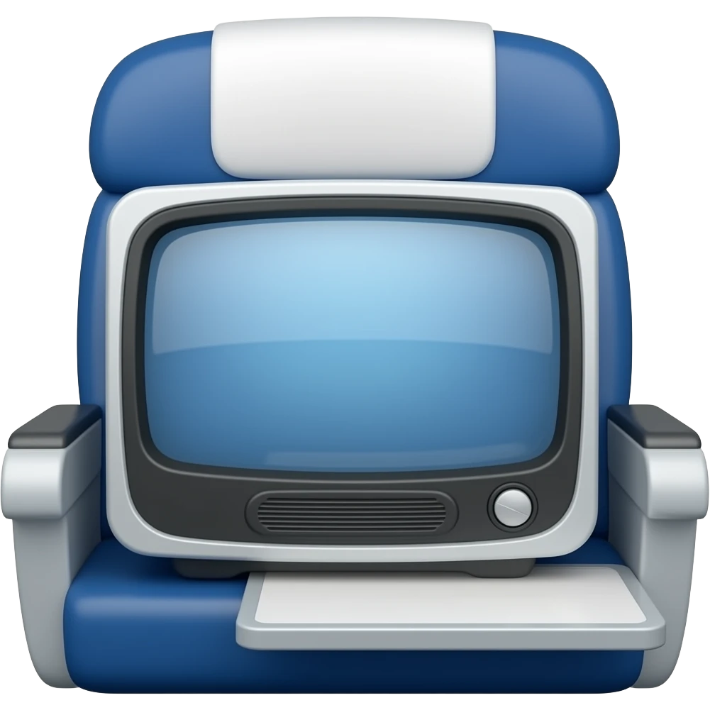 plane tv emoji