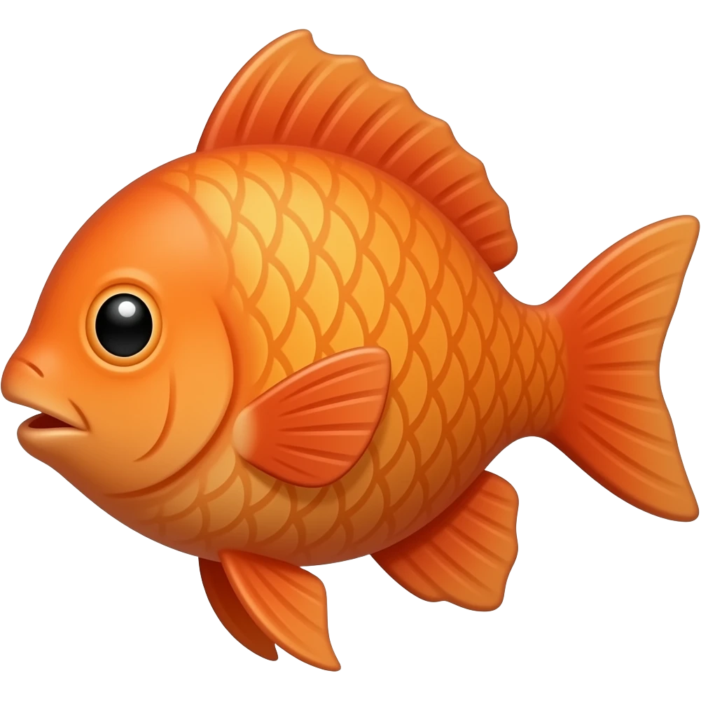 orange fish emoji