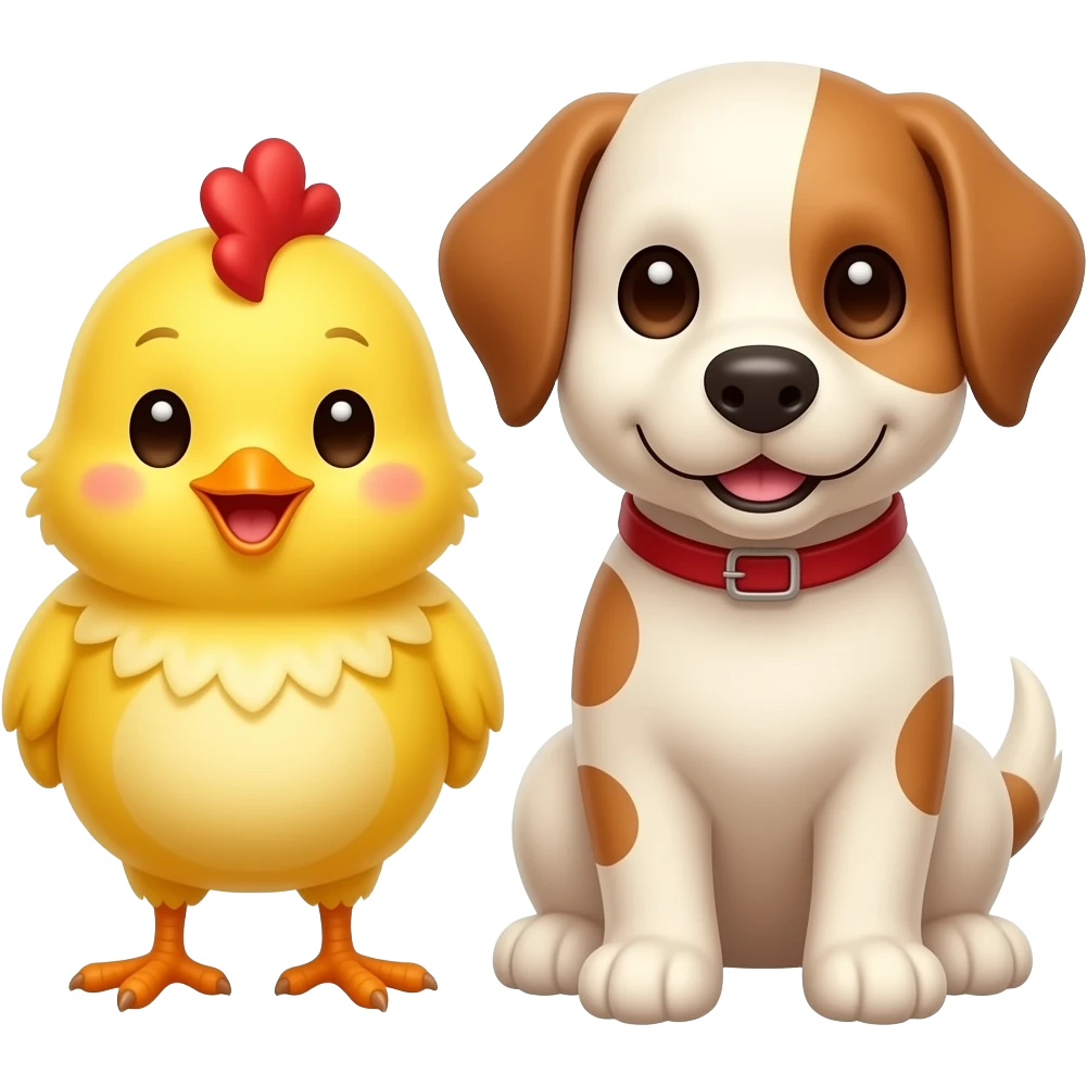 Chick puppy emoji