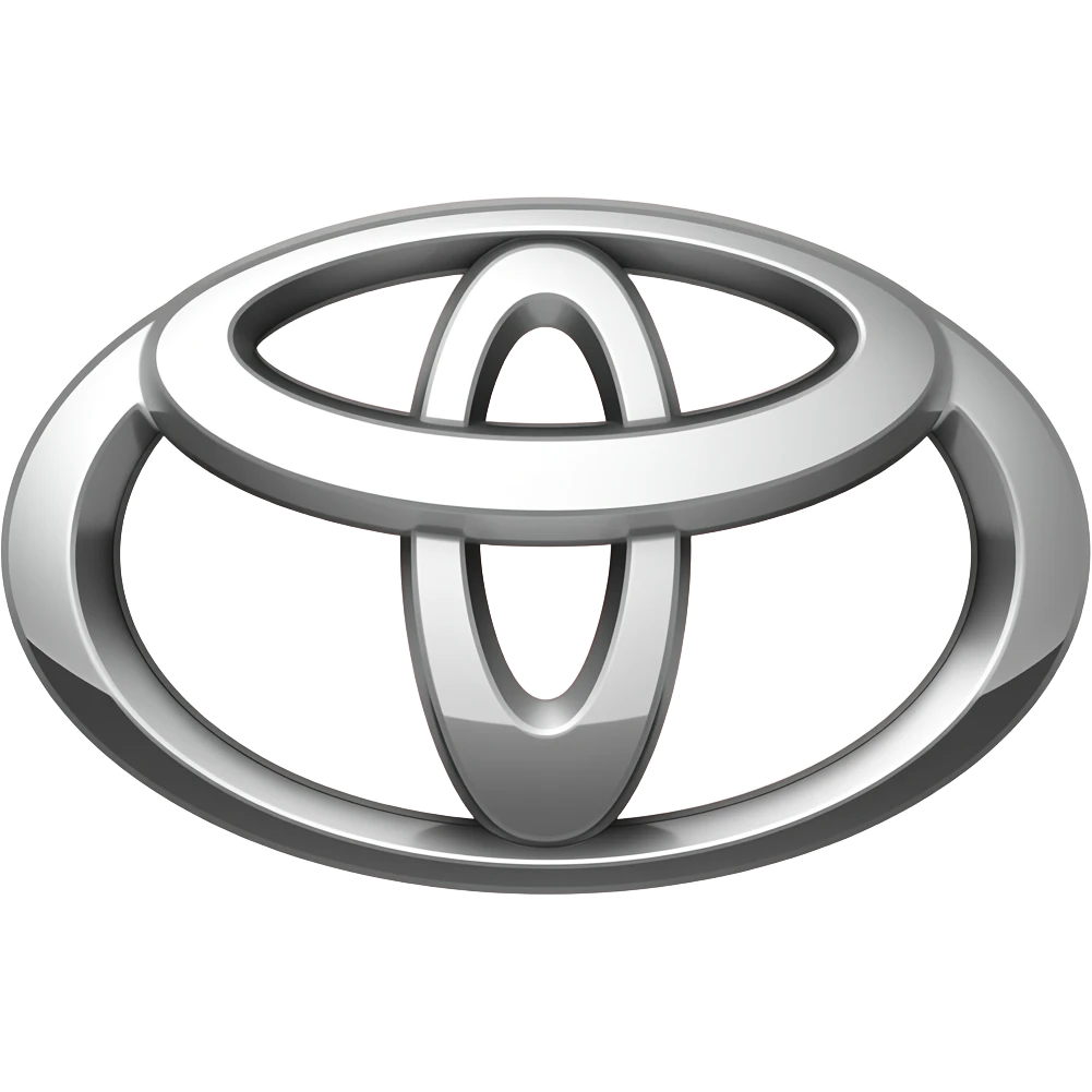 Simple Toyota logo emoji