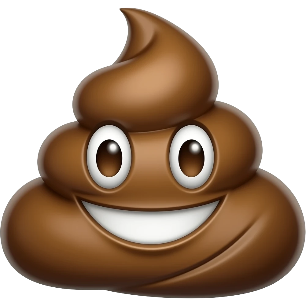 Cacca dura emoji