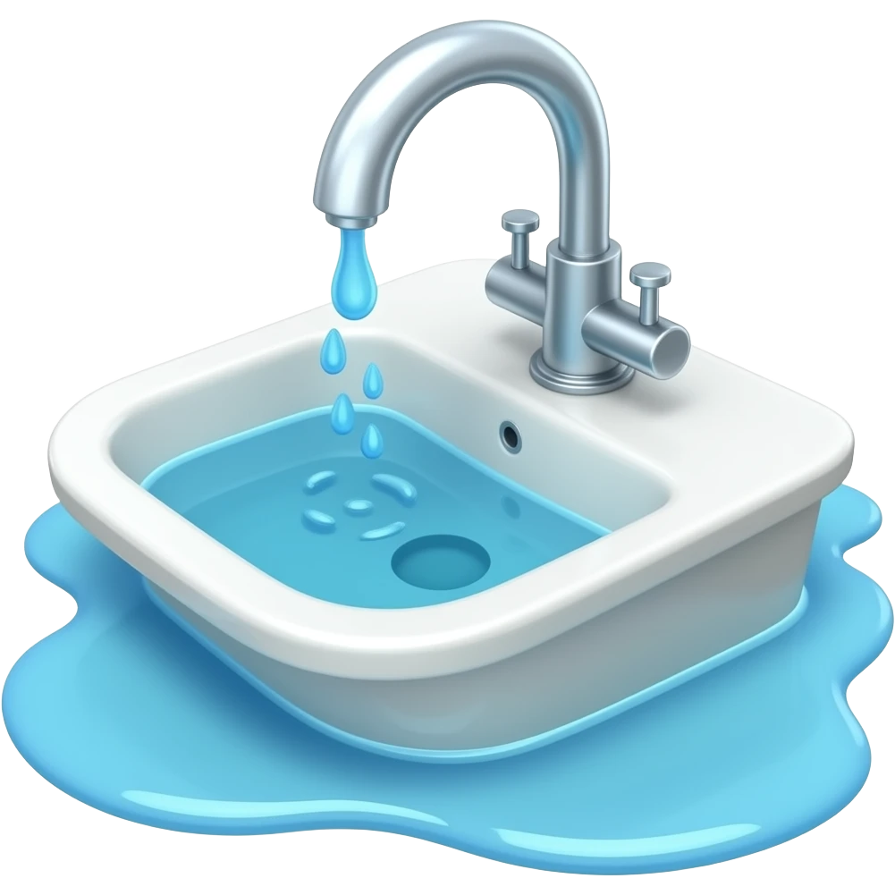 flooded sink emoji