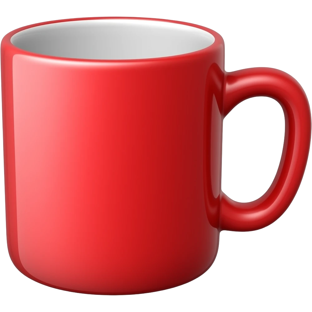 red mug emoji