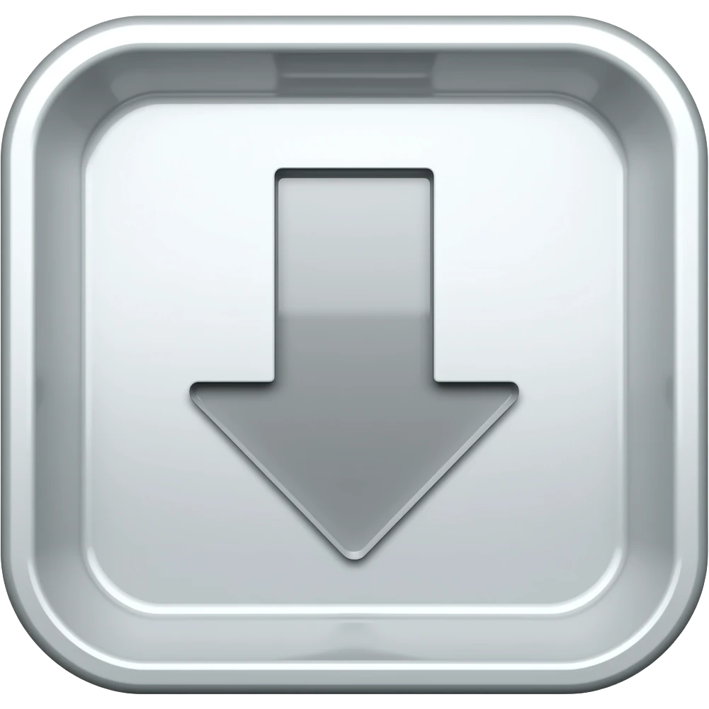 down arrow in tray emoji