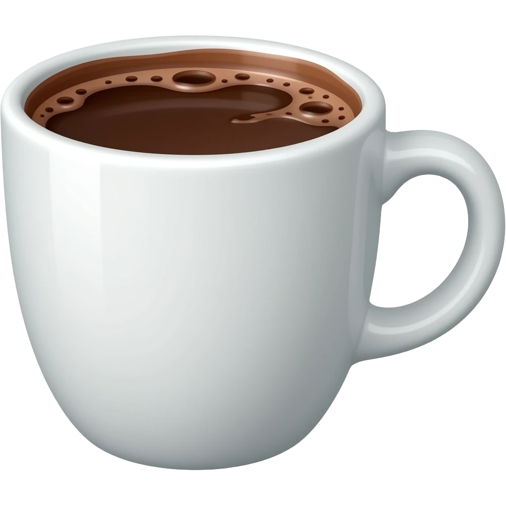 Hot chocolate emoji