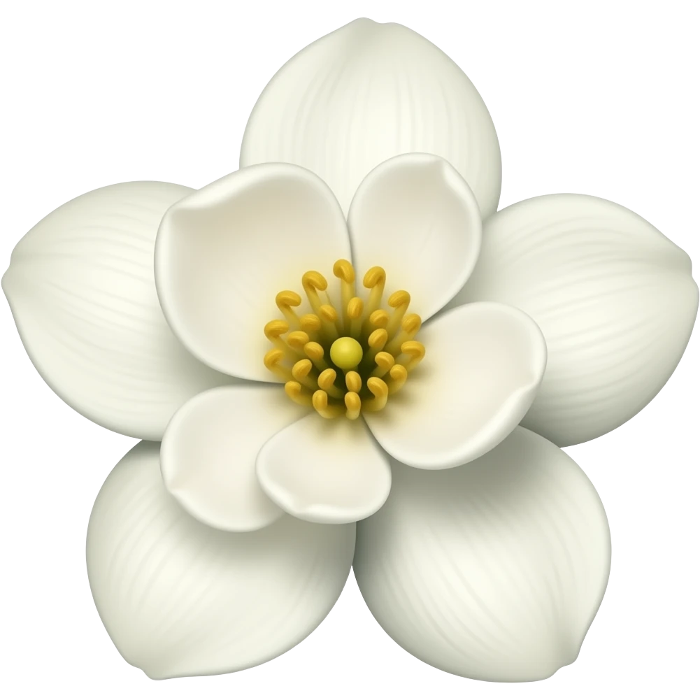 Jasmine flower emoji