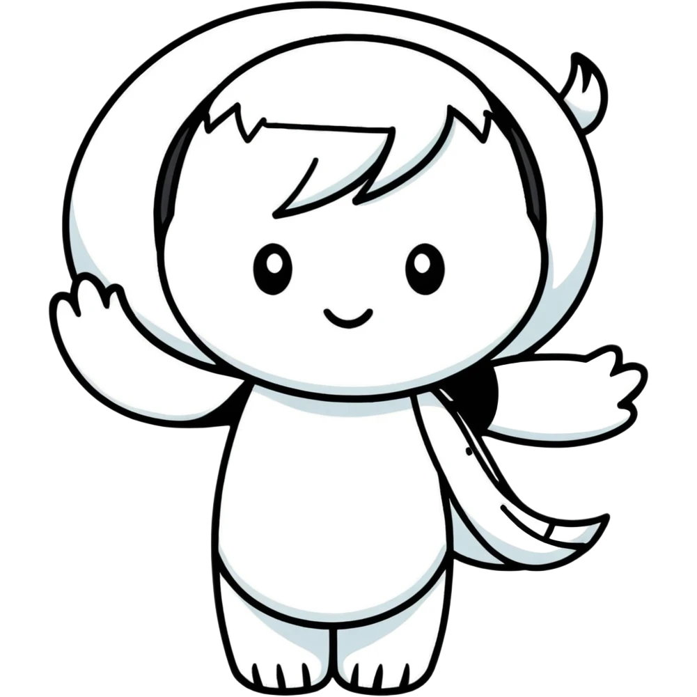 Waving  emoji