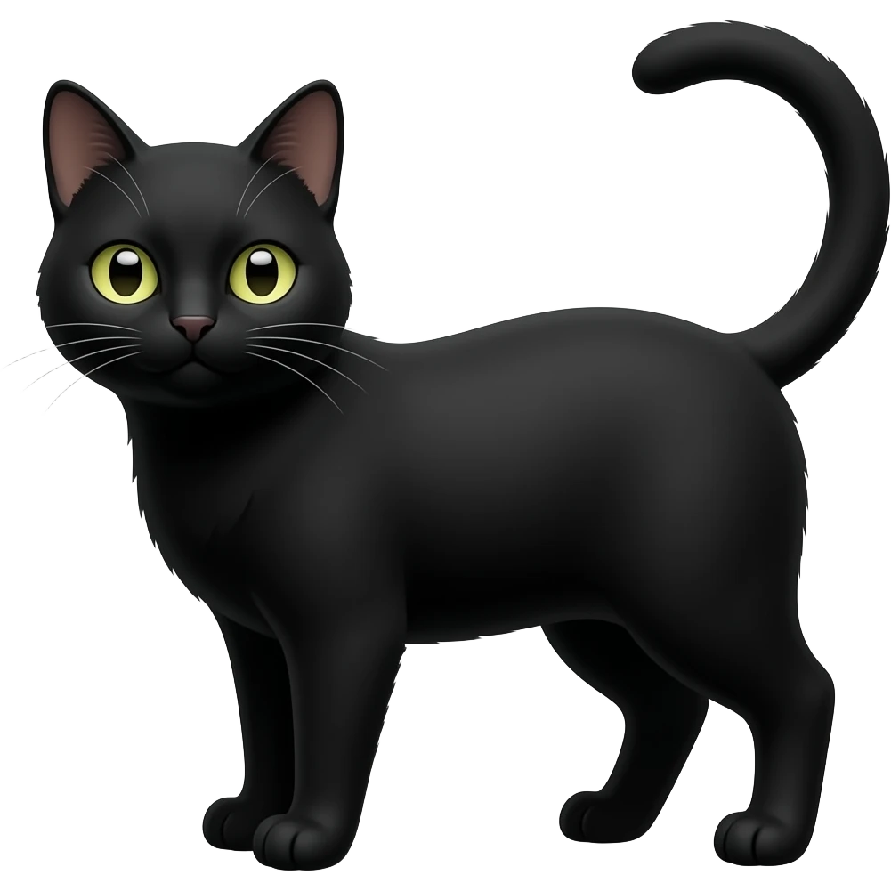 BLACK CAT emoji