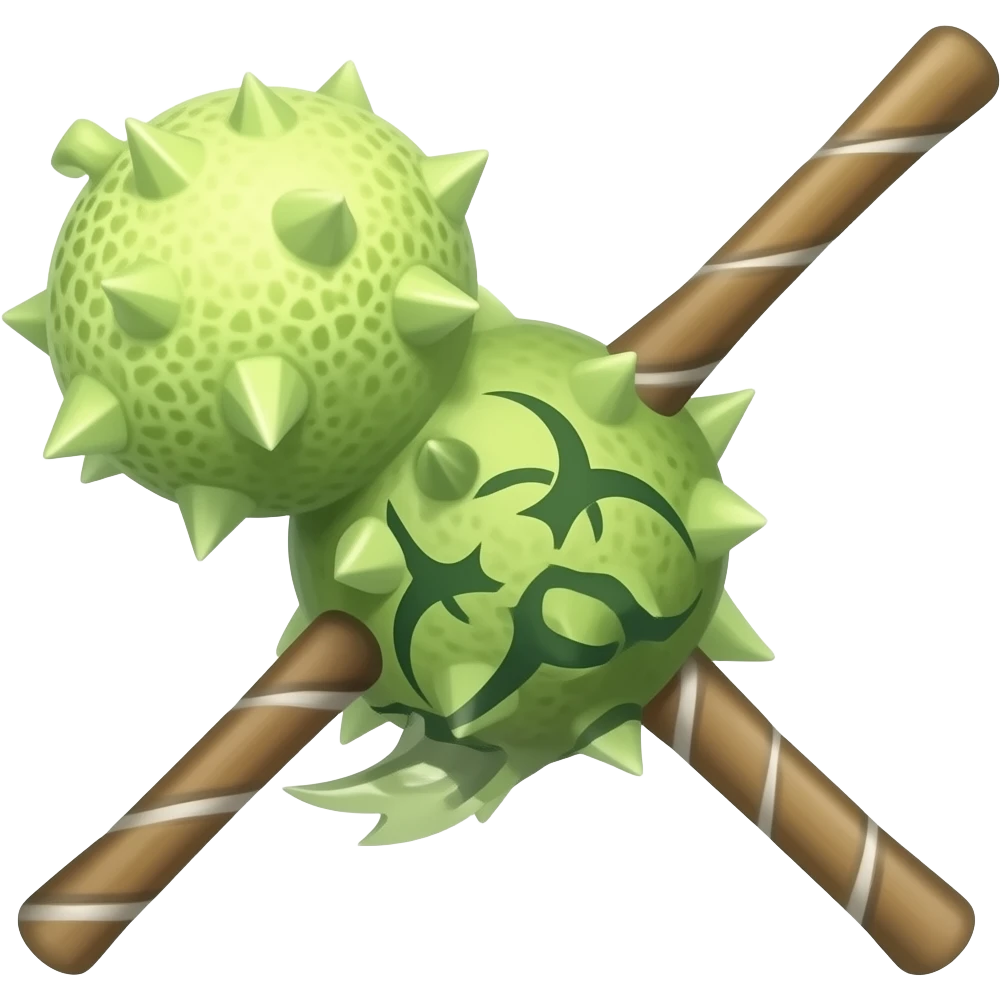 Plague weapon melon emoji