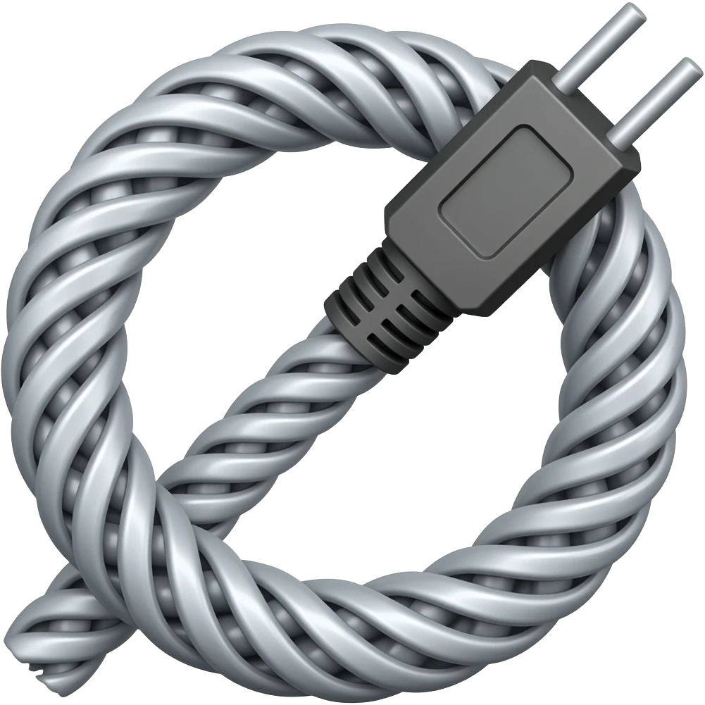 thick cable emoji