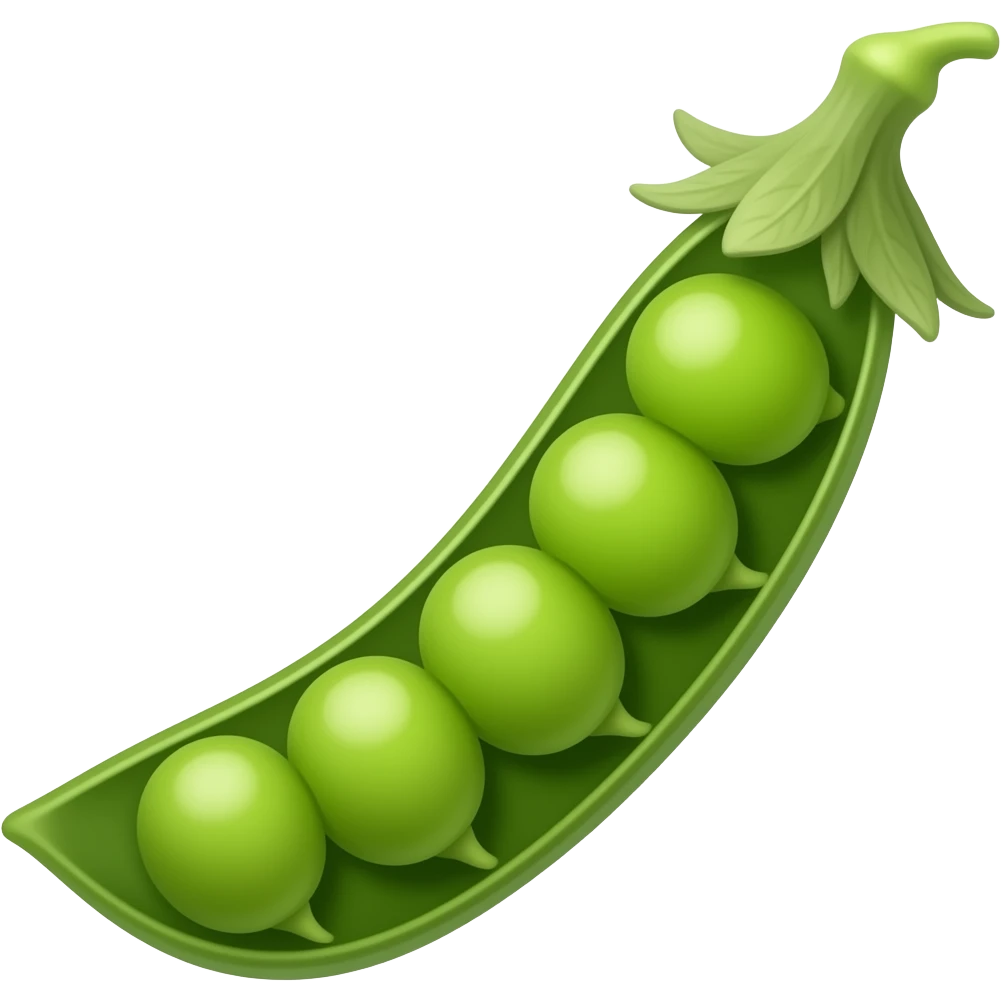 snap pea emoji