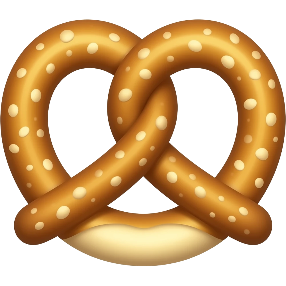 pretzel emoji