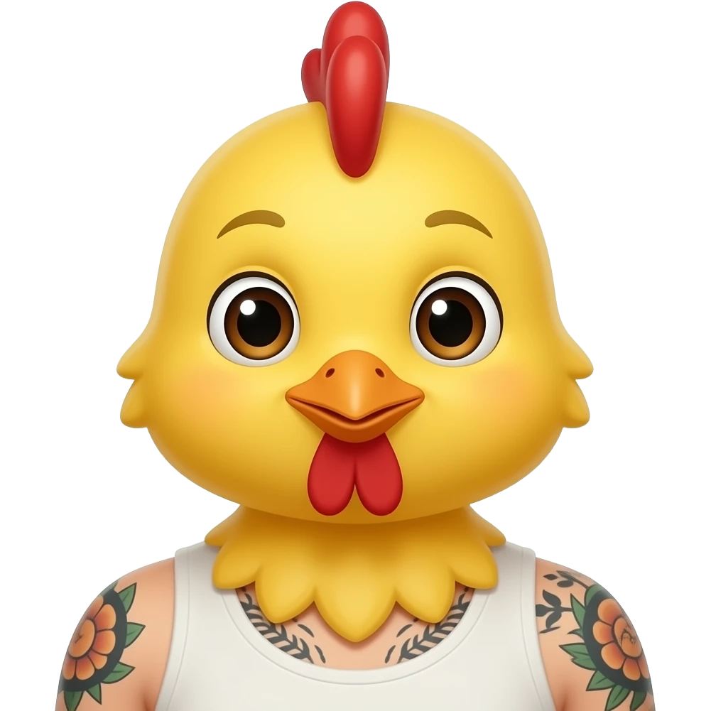 chik   With tattoo emoji