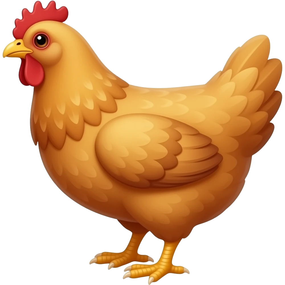 chicken emoji