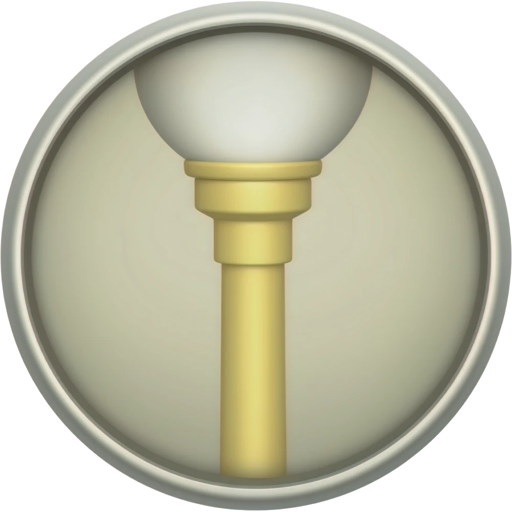 Circle banner on pole emoji