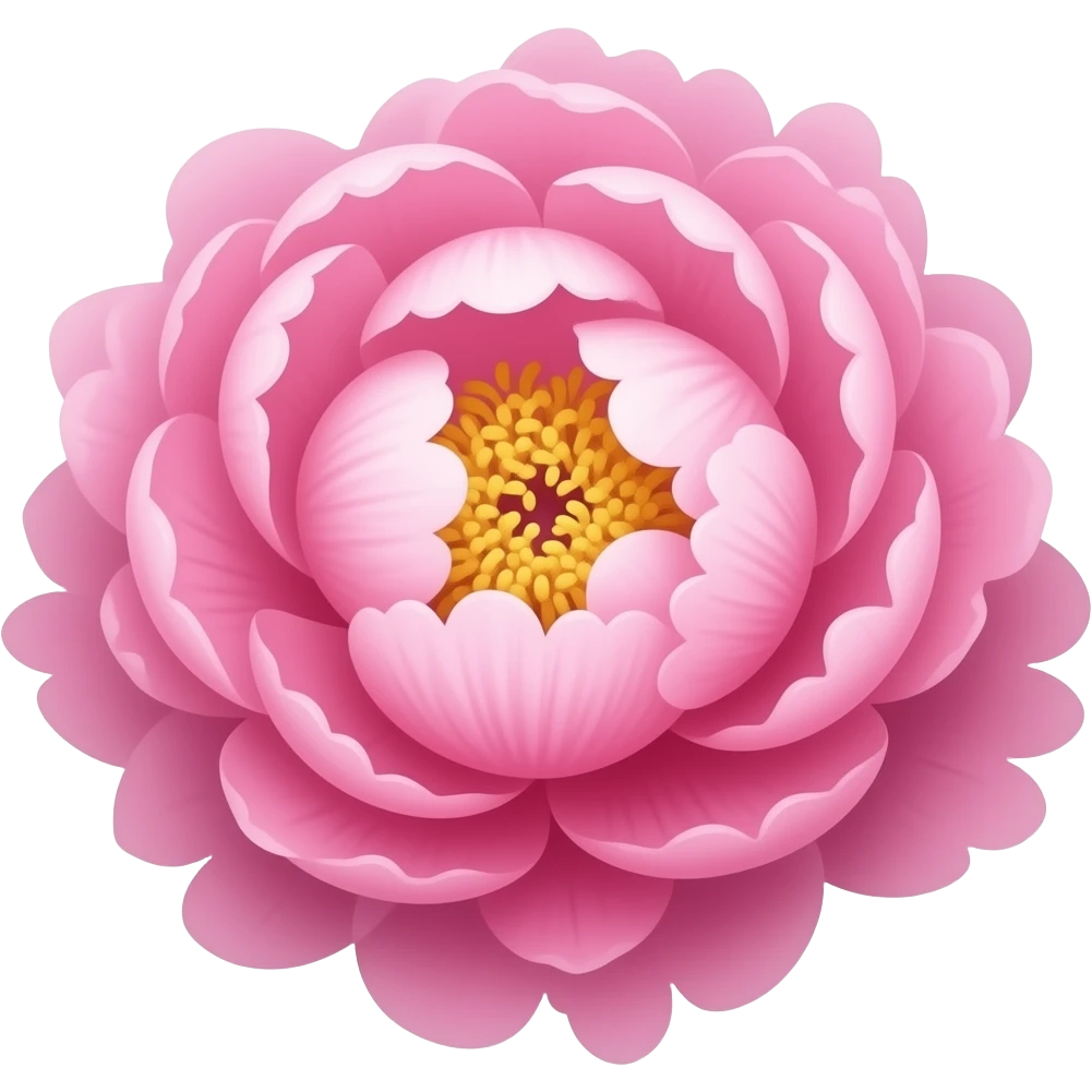 Peony emoji
