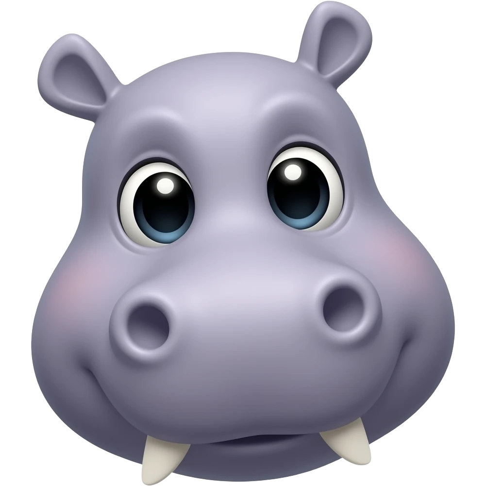 Hippo clitourous emoji