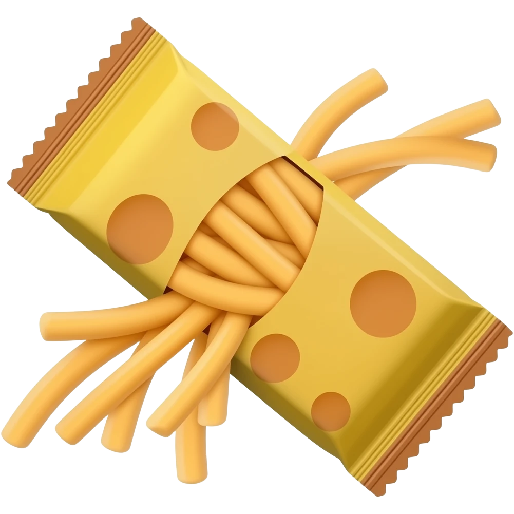 CHEESE STRING in wrapper emoji | AI Emoji Generator