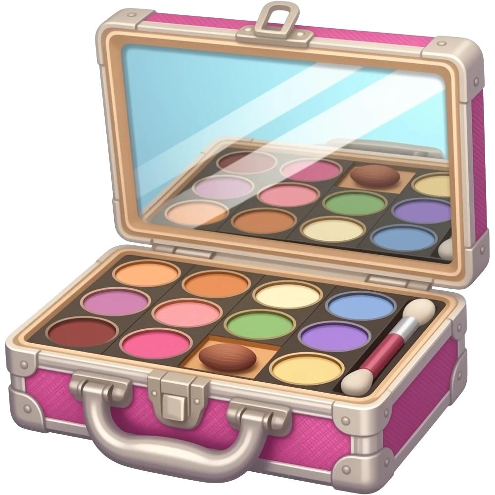 Makeup vanity case emoji