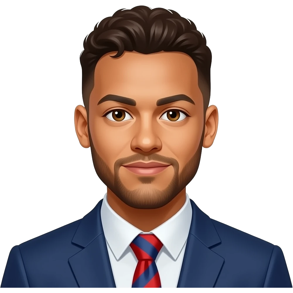 neymar psg kravatlı emoji