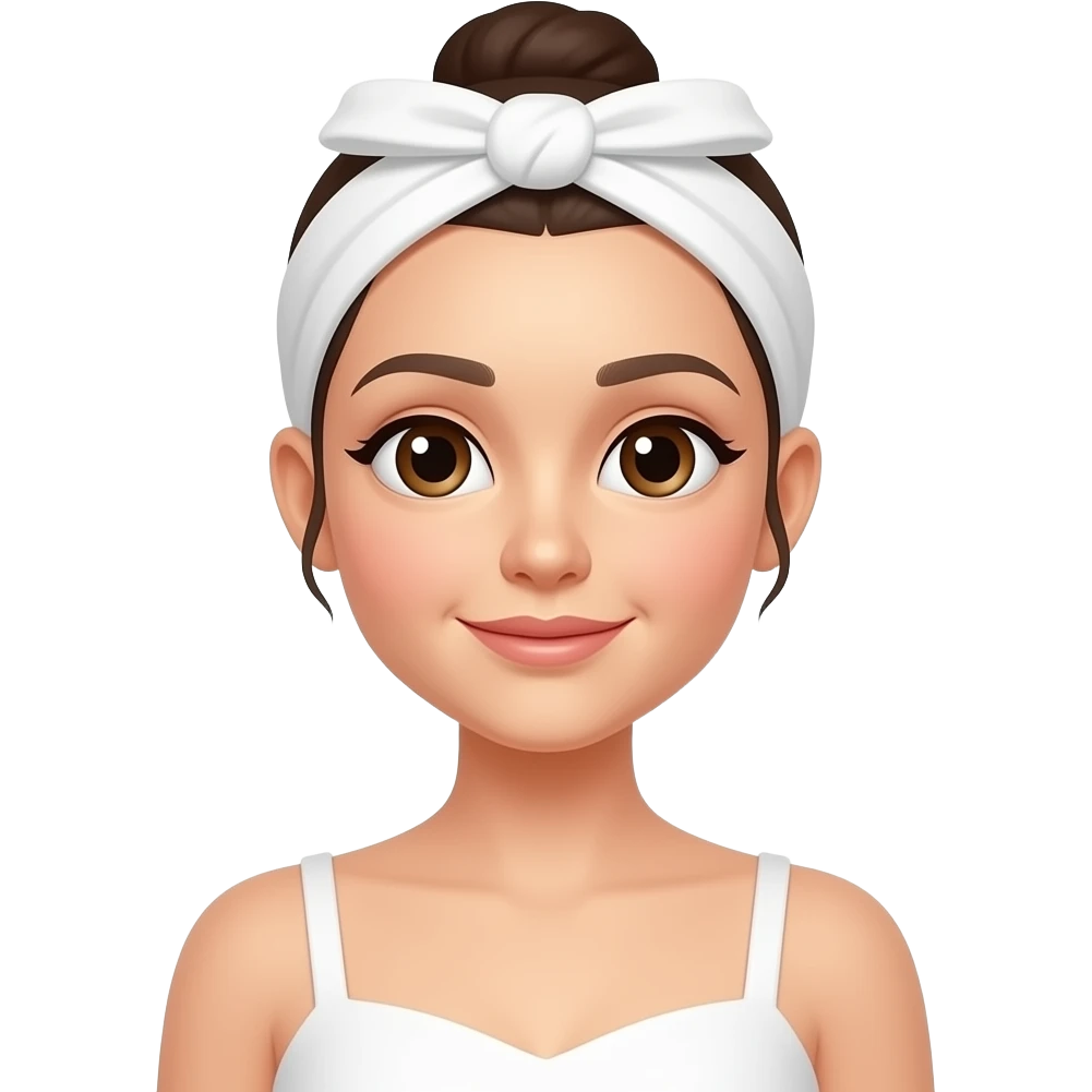 neutral spa facial emoji