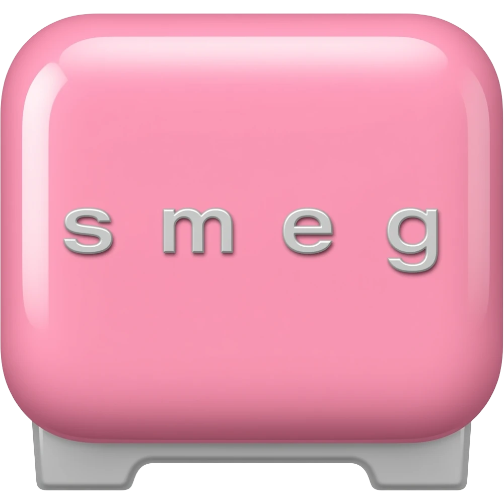 Розовый  smeg emoji