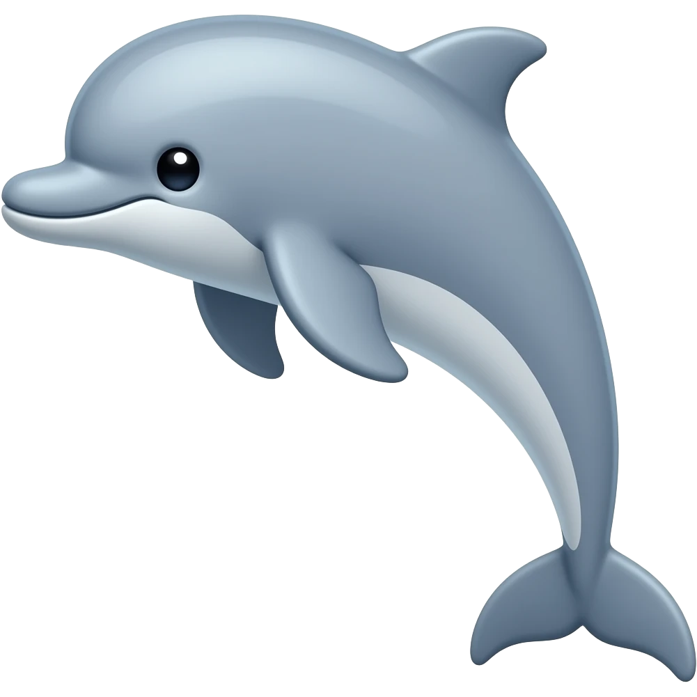 dolphin cute emoji